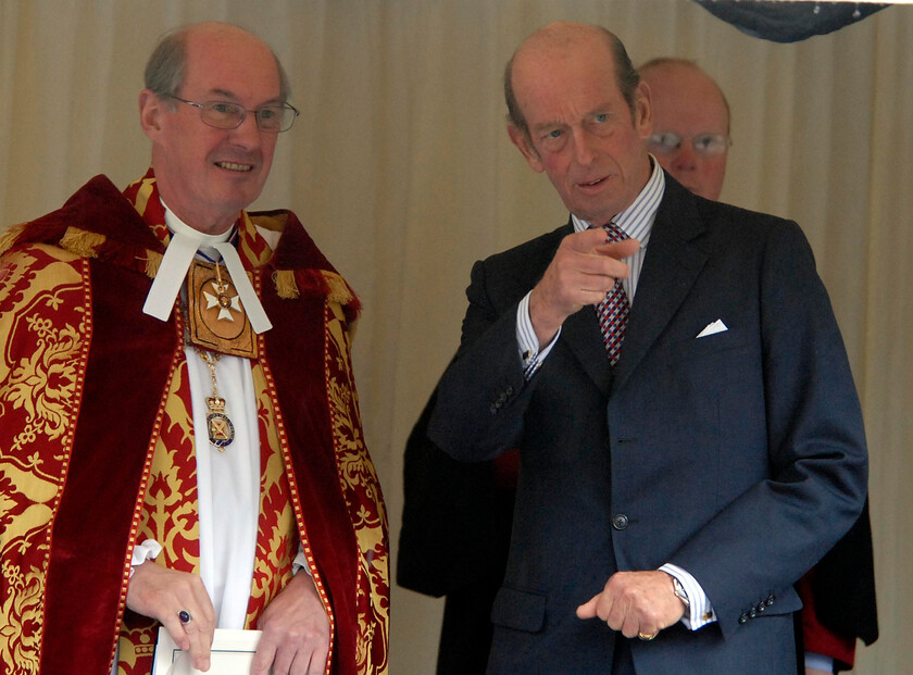 113204s25a 
 113204 - Duke of Edinburgh's 90th Birthday Service at St. Georges Chapel, Windsor - Mike Swift 12/6/2011
HRH The Duke of Kent